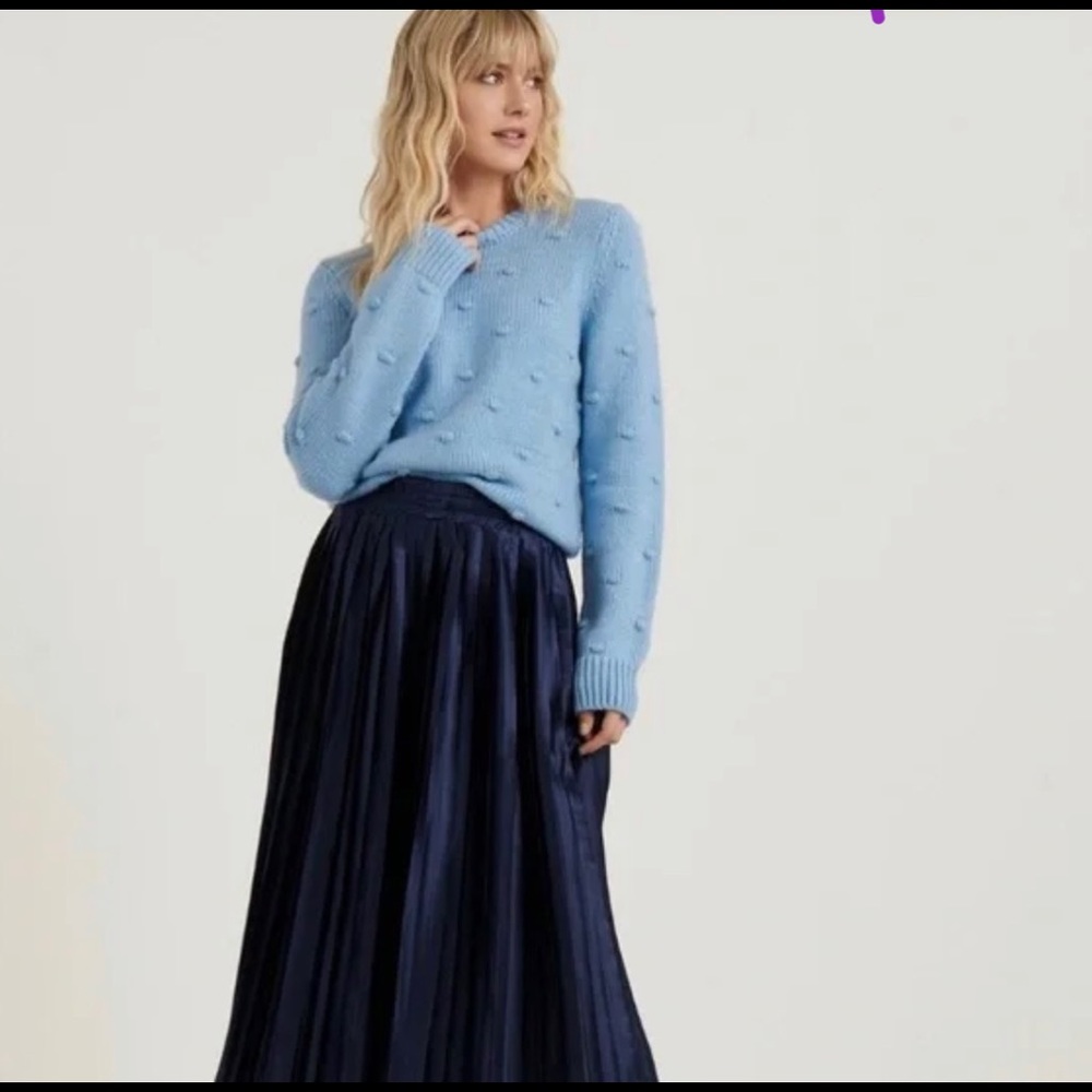 NWT Lucky brand bobble sweater blue - size XS